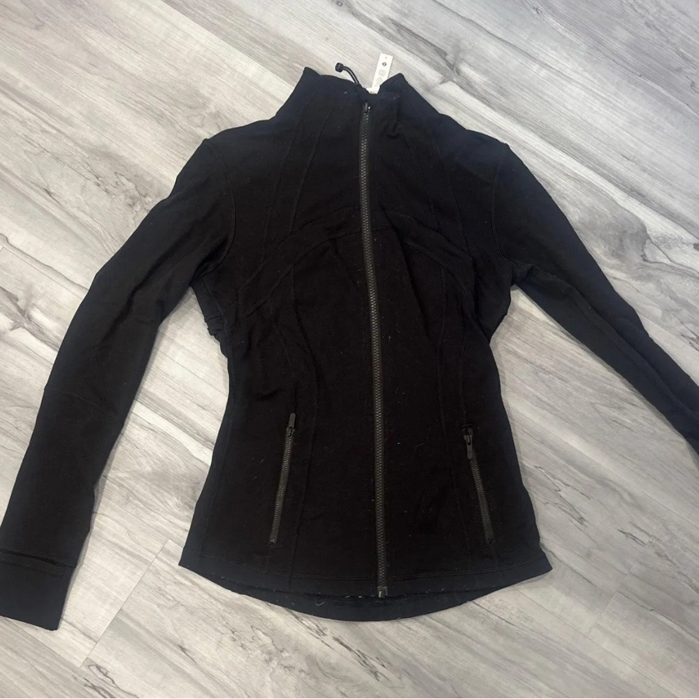 Lululemon Athletica Black Utility Jacket Sweater